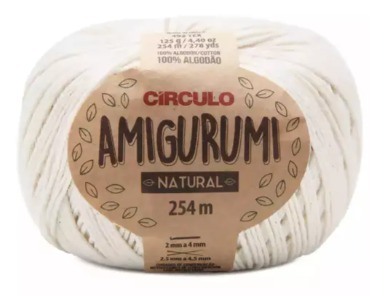 LINHA AMIGURUMI BEGE/MARROM